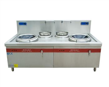 大功率商用電磁雙頭雙尾小炒爐 大功率商用電磁雙頭雙尾小炒爐